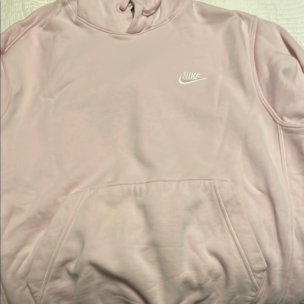 Nike Light Pink Pullover Hoodie
